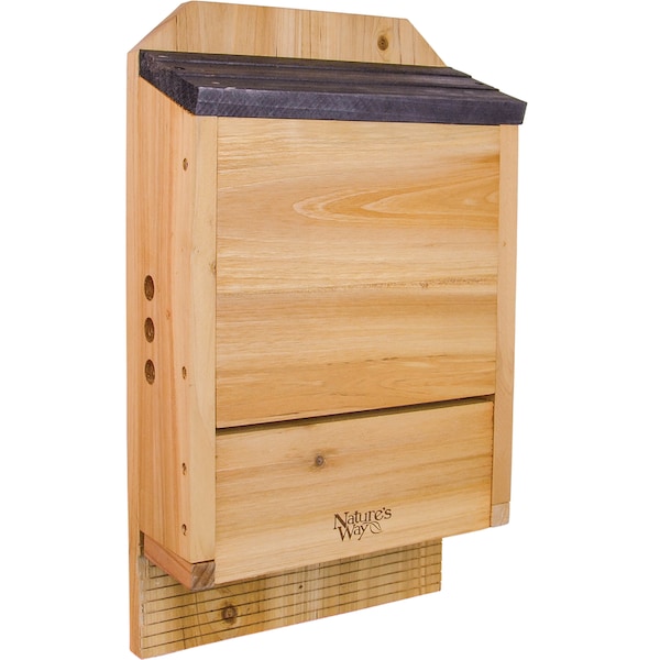 Natures Way Nature's Way Cedar Series 20.5 in. H X 5 in. W X 12 in. L Cedar Bat House CWH6 - main